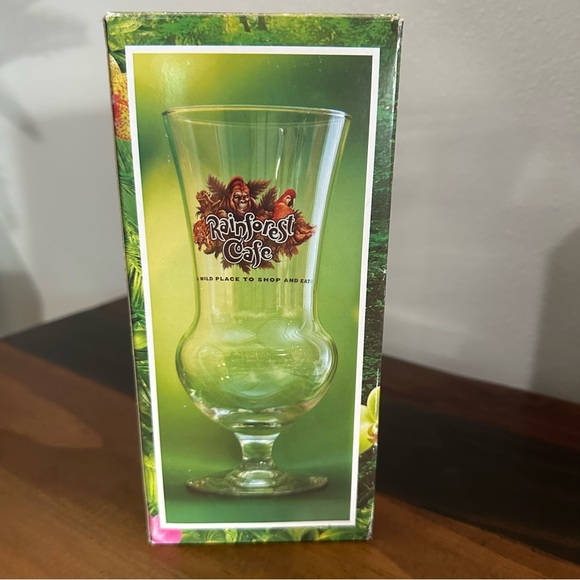Rainforest Cafe Orlando Hurricane Glass New in Box Collectible Souvenir - Picture 2 of 6